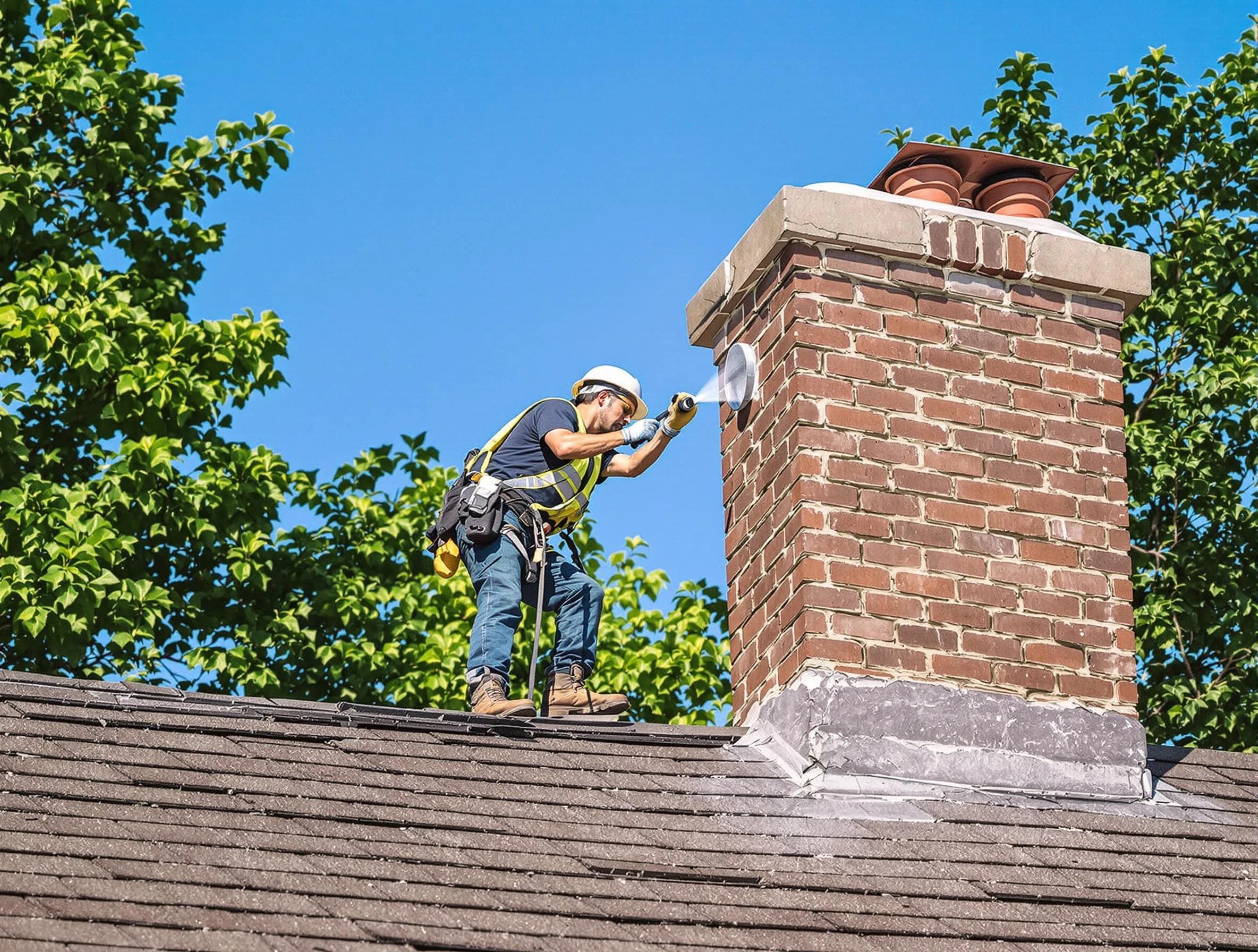 Cullman Chimney Sweep performing an inspection with advanced tools in Cullman, AL