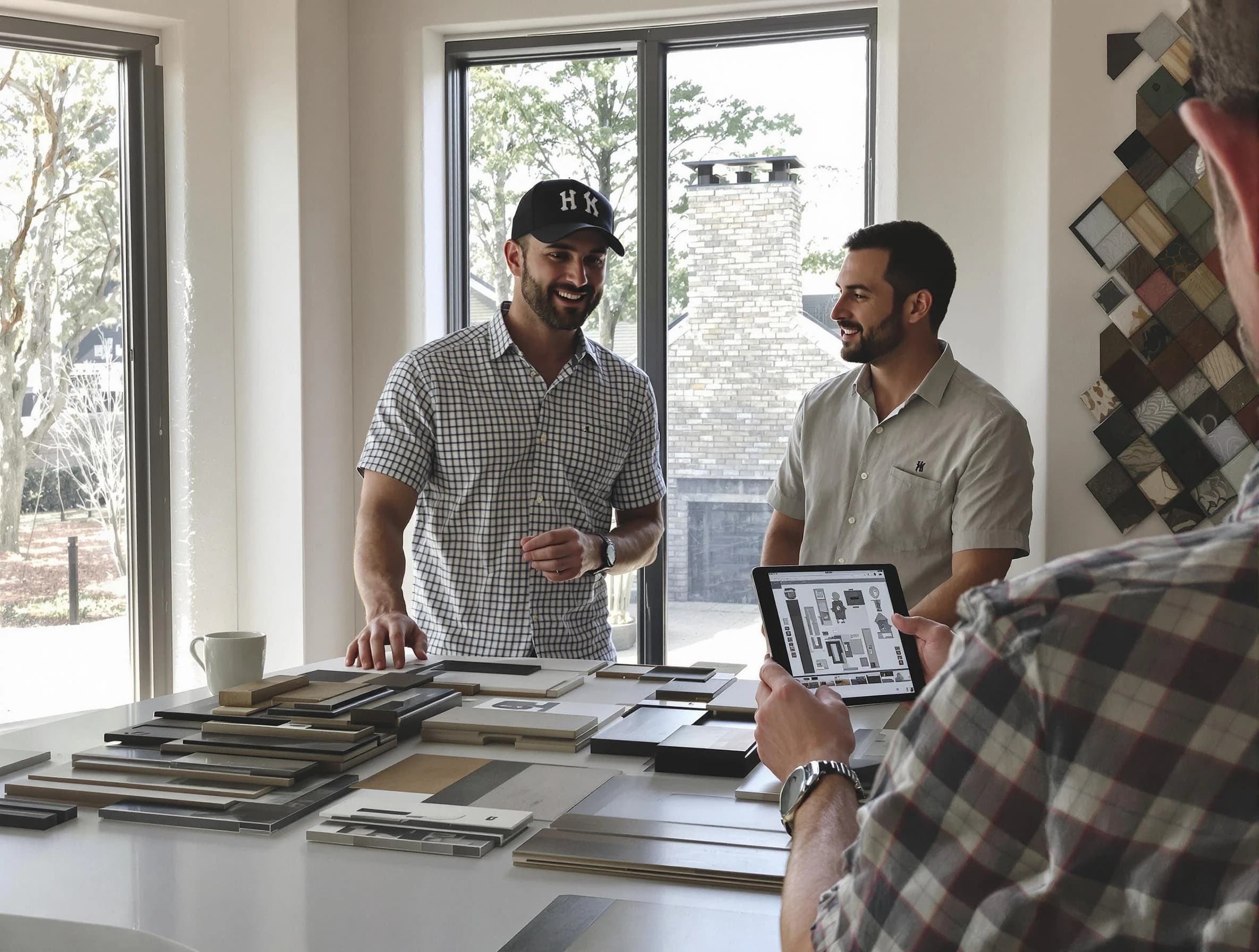 Cullman Chimney Sweep remodeling a chimney and fireplace in Cullman, AL