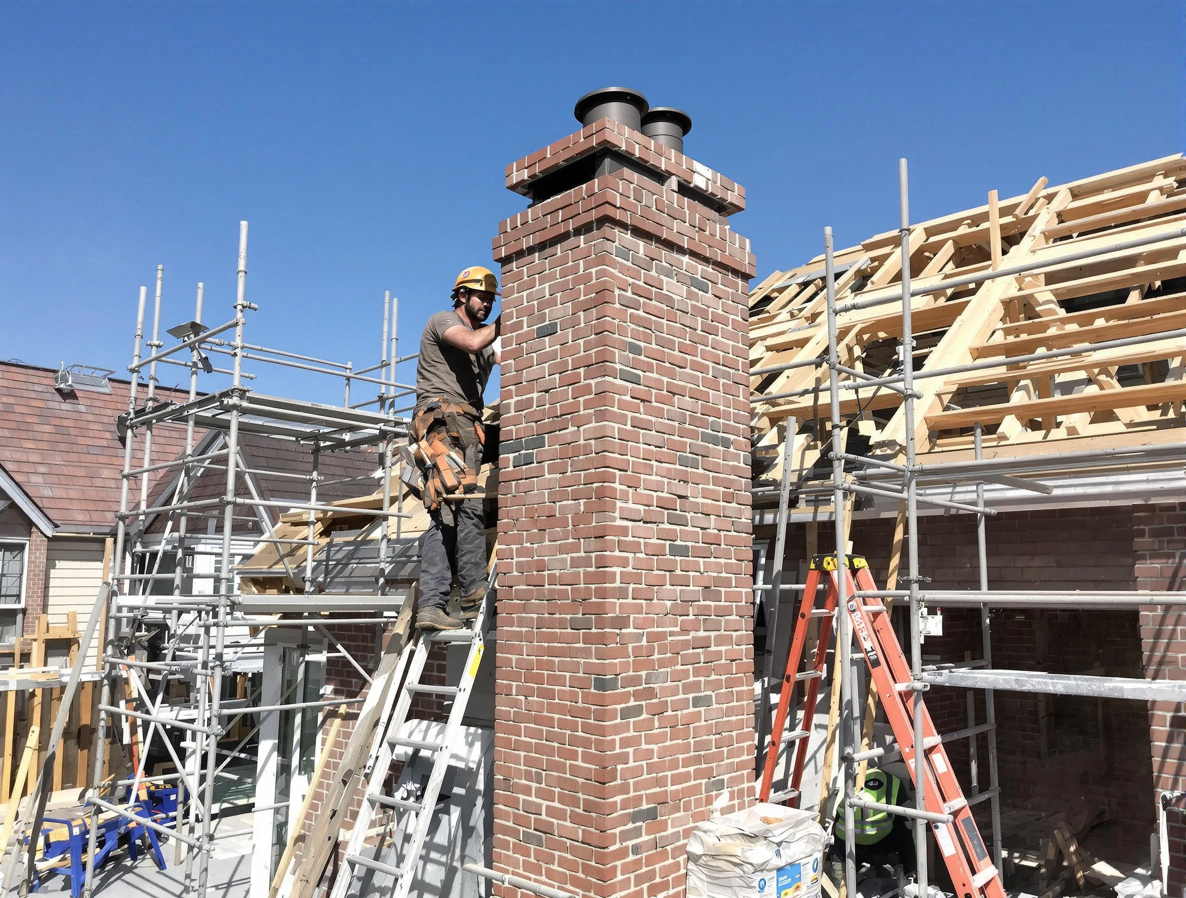 New chimney installation completed by Cullman Chimney Sweep in Cullman, AL