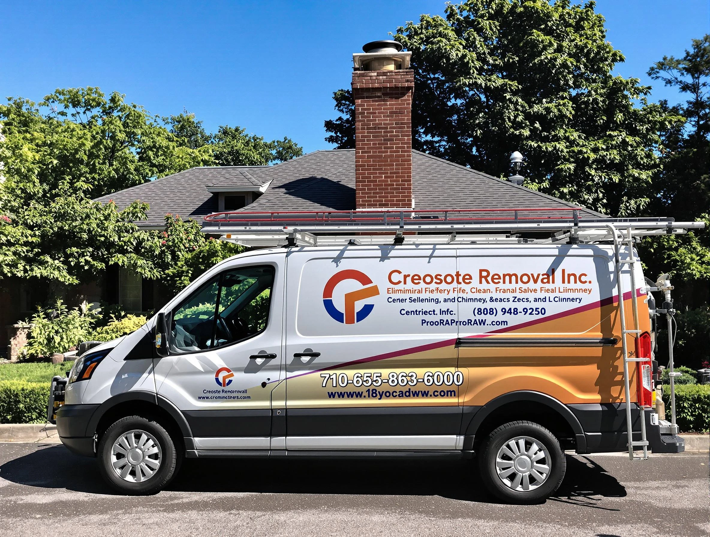 Cullman Chimney Sweep technician removing creosote safely in Cullman, AL